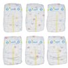 MAIHAO Reborn Baby Dolls Diapers 18-28 inch Newborn Reusable 6-Piece Pack Fit 18-28" Reborn Newborn Dolls
