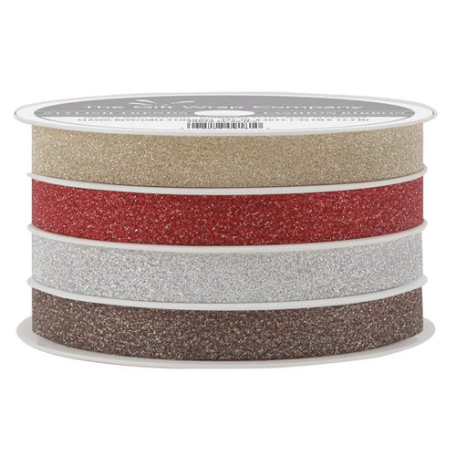 The Gift Wrap Company Metallic Shimmer Ribbon, 3/8-Inch, Multicolor