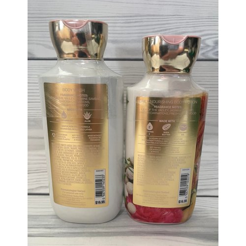 Bath & Body Works Brightest Bloom Body Lotion and Body Gel Wash 2 Piece Set