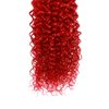 22 24 26 inch Red Bundles Human Hair 1b/Red Kinky Curly Human Hair Bundles Ombre Red Curly Wave Bundles 8A Brazilian Remy Red Human Hair Extensions
