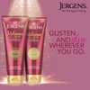 Jergens Hand and Body Lotion, Melanin Glow Illuminating Moisturizer- Gold 7 Oz Bottle