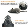 Vicketoy Remote Control Rat Toy, Fake RC Rat Toy Giant Realistic Rat Model Wireless Remote Control Mouse Toy Prank Prank Joke Tricky Toy for Kids Halloween Christmas Birthday Gift Cat Dog Toy (Grey)