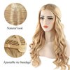 Acecharming Long Platinum Blonde Wigs Braid Women, Girl's Charming Synthetic Party Costume Cosplay Wig With Wig Cap