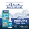 Hyland's Earache Drops, Natural Relief of Swimmer's Ear, Cold & Flu, Allergy Symptoms - Ages 4 & up: (2 Pack)