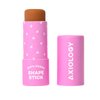 Axiology Shaping Stick for Definition, Bronzing, and Contour Foundation Shape Stick Cream Bronzer Pen Professional Face Shaping & Contouring Buildable Coverage Long Lasting Shade Cheeks Vegan (Medium)