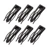 40 Pcs Metal Snap Hair Barrettes Double Grip Hair Clips Non Slip Hair Pins Side Bangs Barrettes Hair Comb Clips for Women Girls