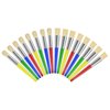 YGAOHF Paint Brushes for Kids, 16 Pcs Kids Paint Brushes with Durable Bristle, Easy to Clean Round and Flat Toddler Paint Brushes for Acrylic Oil Watercolor Washable Paint