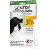 SENTRY Fiproguard for Dogs, Flea and Tick Prevention for Dogs (23-44 Pounds), Includes 3 Month Supply of Topical Flea Treatments