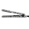 Iso Beauty Spectrum Pro Limited Animal 1.25 Inch Ceramic Plates Hair Straightener Flat Iron (White Zebra)