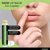 GreenIVe Neem Lip Balm, Vegan Lip Moisturizer with L-Lysine, Soothe and Soften (3)