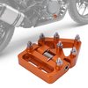 IUVWISN Motorcycle Folding Brake Pedal Tip CNC for 690 Enduro R/SMC R,390 790 890 950 990 1050 1090 1190 1290 Adventure R/S/T Orange