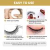 Wffenhefragrance False Eyelashes Fluffy Mink Lashes Cat-Eye Look 18MM Wispy Long 3D Volume Fake Eyelash Strips 7 Pairs Pack 9-15-17mm