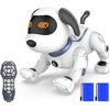 HBUDS Robot Dog Toys for Kids, Remote Control Stunt Programmable Robot Puppy Toy Dog Interactive with Commands Sing, Dance, Bark, Walk Electronic Pet Dog for Boys Girls Gifts