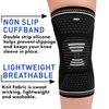 TKWC Knee Brace Compression Sleeve for Men Women, Knee Support for running, weightlifting, BasketBall, Knee Pads for Meniscus Tear, ACL, Arthritis and Knee Pain Relief (Medium)