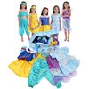 VGOFUN Girls Dress up Trunk Princess Costume Dress Pretend Play Set for Girls Toddlers (Princess dress up trunk-2)