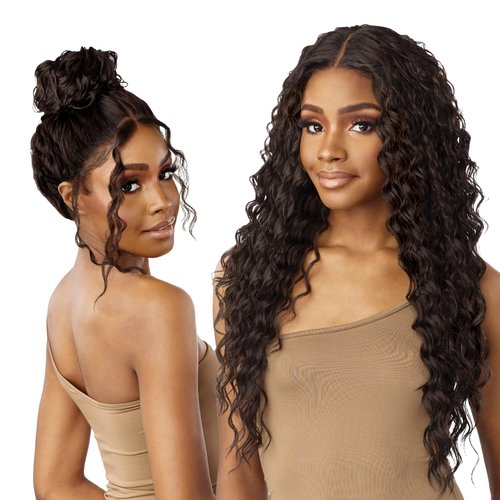 Sensationnel 360 Butta Lace Front Wigs - 360 Butta unit 4 wider parting preplucked hairline HD glueless lace - 360 Butta unit 4 (2 DARKBROWN)