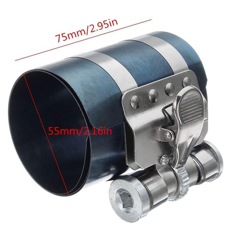 Car Engine Piston Ring Installer Removal Kit Compressor Tool & Adjustable Piston Installer Plier