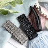 2Pcs Black Sliver Barrettes for Women, Rhinestone Snap Hair Clips, Shining Crystal Clips, Rectangular Hairpins Decorative, Clips and Barrettes Korean Barrettes for Party Wedding Daily Girls Hair