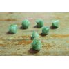 HDdais Polyhedral DND Dice Sets, 7-Die Green D&D Dice for Dungeons and Dragons Pathfinder RPG MTG Table Gaming Dice,Jade Dice (Green)