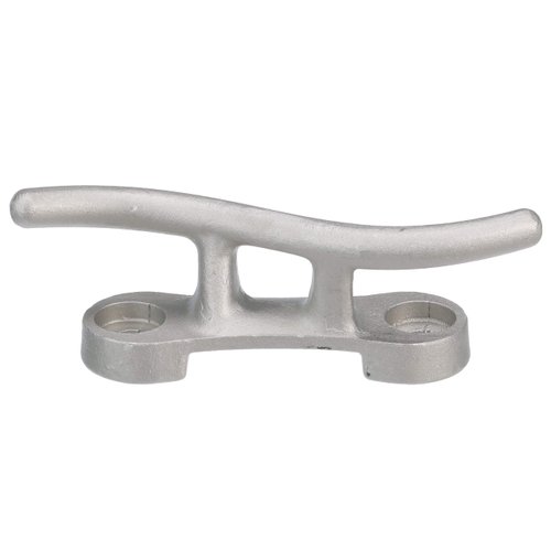 Seachoice Cast Aluminum “S” Dock Cleat, Corrosion Resistant Aluminum, 12 in.