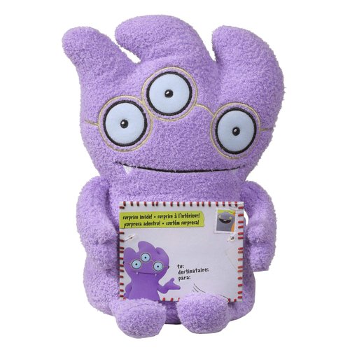 Hasbro Toys Sincerely Uglydolls Hugs & Headstands Wedgehead Stuffed Plush Toy, Inspired by The Uglydolls Movie, 7.5" Tall