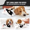 Pet Prime Heartbeat Dog Toy for Puppy - with Warmer Bag Separation Anxiety Toys for Pet Soft Sleep Aid Toy Stuffed Animal Bulldog