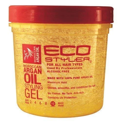 Eco Styling Gel with Argan Oil 24 oz. (Pack of 2) - SET OF 4