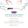 Glitch Wellness Steamtech Self Heated Eye Masks for Dry Eyes - 30 Eye Warm Compress for Fatigue and Dryness - Steam Eye Mask for Dry Eyes, Dry Eye Relief Product, 30 Disposable Eye Mask Heated.