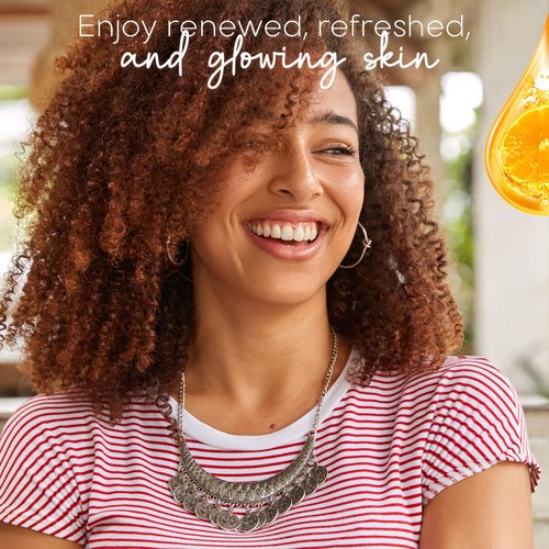 Skin Aesthetics Vitamin C & Collagen Sheet Face Mask - Reduce Wrinkles & Age Spots, Moisturizes, Hydrating & Advanced Brightening Sheet Mask - Cruelty Free Korean Skin Care - All Skin Types - 5 Masks