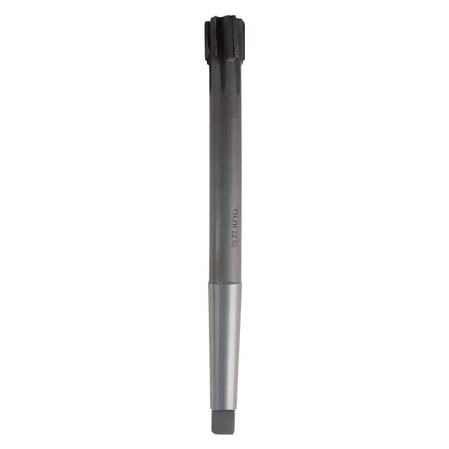 Utoolmart Chucking Reamer 22mm H7 Tungsten Carbide Lathe Machine Reamer Taper Shank Milling Cutting Tool for Metal Non-Ferrous Metal Copper 1pcs
