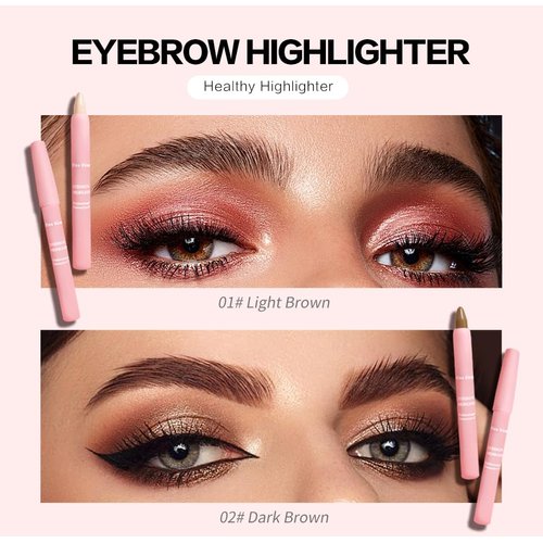 JOSURBEAUTY Flawless Glow: Cream Highlighter Pen for Women - Eyebrow Highlighter Stick Makeup