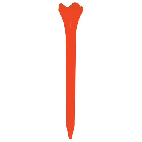 PRIDE GOLF TEE unisex adult 30 Count Golf Tees, Orange, 3.25 US