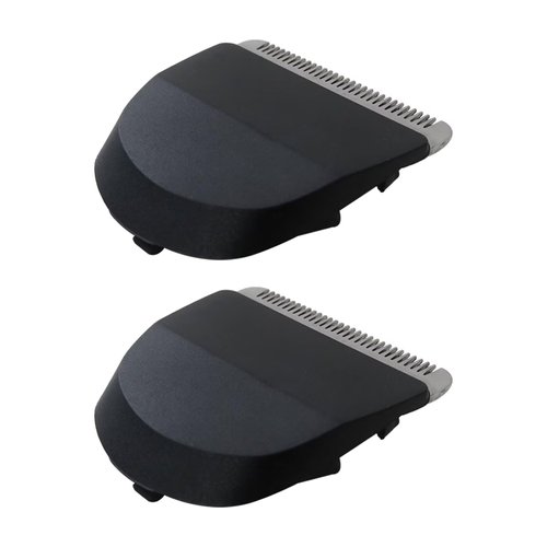 LINGSEE New Replacement Trimmer Blades for Professional Peanut Snap On Clipper/Trimmer Blade #2068-300 Compatible with Wahl Peanuts Hair Clipper (Black, 2-pack)