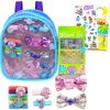 Stitch Cosmetic Set for Girls ~ Lilo and Stitch Dress Up Party Supplies with Stitch Makeup, Shoulder Bag, Stickers and More | Stitch Pretend Play