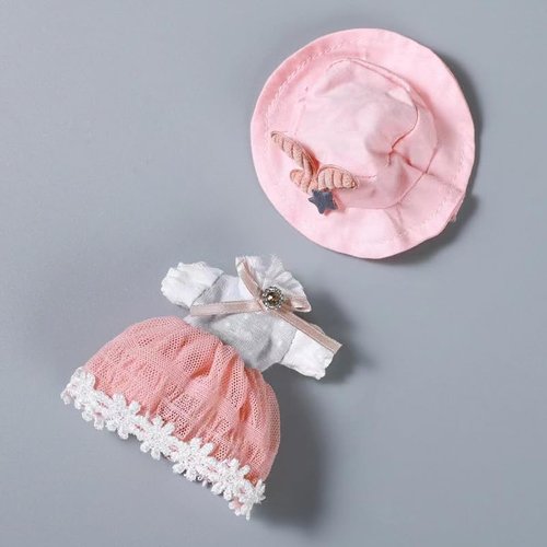 Ob11 Doll 1/12 Scale Cute Animal Style Doll Clothes Set Doll Birthday, BJD Doll Accessories - V