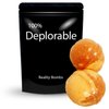 Deplorable Bath Bombs - Premium Bath Fizzers for Deplorable Americans - Funniest Politcal Gag Gifts for Women - Patriot Gift