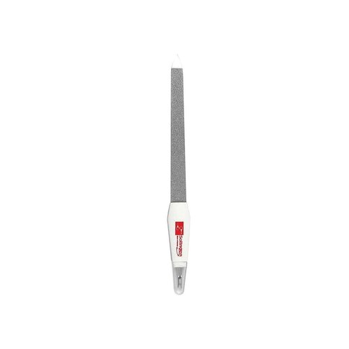 Solingen Professional Nail File - Cuticle Trimmer/Remover | Manicure & Pedicure Tool | 2 in 1 Tool for Your Hand & Foot Fingenails Care | 2 Sided Sapphire Files & Sharp Dead Skin Cutter