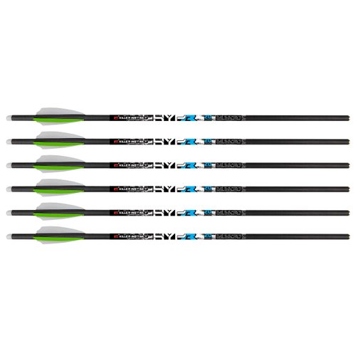 Killer Instinct Hypr Lite Crossbow Bolts 20 inch (6 Pack). These High Velocity Bolts Come in at 370 Grains. Add Them to Your Hunting Accessories on Your Next Outing!
