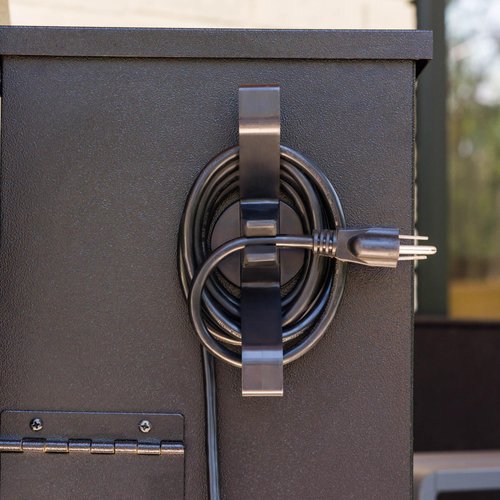 Wood Pellet Grill Smoker Magnetic Power Cord Organizer - Wrap And Organize Your Power Cord Onto Your Pellet Grill