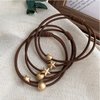 UaiUya 9pcs Elastic Hair Ties Bracelets Small Gold Bead Hair Tie,Simple,Elasticity Classic and Elegant,Reliable quality, Light weight