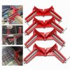Corner Clamps for Woodworking, 90 Degree Clamps 4Pcs Right Angle Clamp Carpenter Square Woodworking Tools for DIY Framing, Shelving, Welding, Fish-tanks, Cabinets
