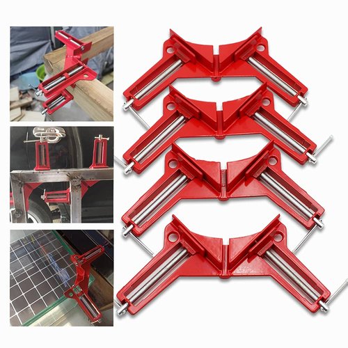 Corner Clamps for Woodworking, 90 Degree Clamps 4Pcs Right Angle Clamp Carpenter Square Woodworki...