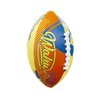 Wahu 100% Waterproof Beach Football with Real Laces for in and Out of Water Play, 9" Outdoor Football for Pool and Beach Games, Orange