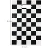 LYST 50 PCS Black and White Checkered Racecar Gift Bags Birthday Party Supplies for Kids Race Car Theme Party Gift Bags