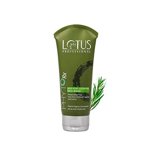 Metrol Lotus Professional Phyto Rx Deep Pore Cleansing Face Wash, 80g, Transparent