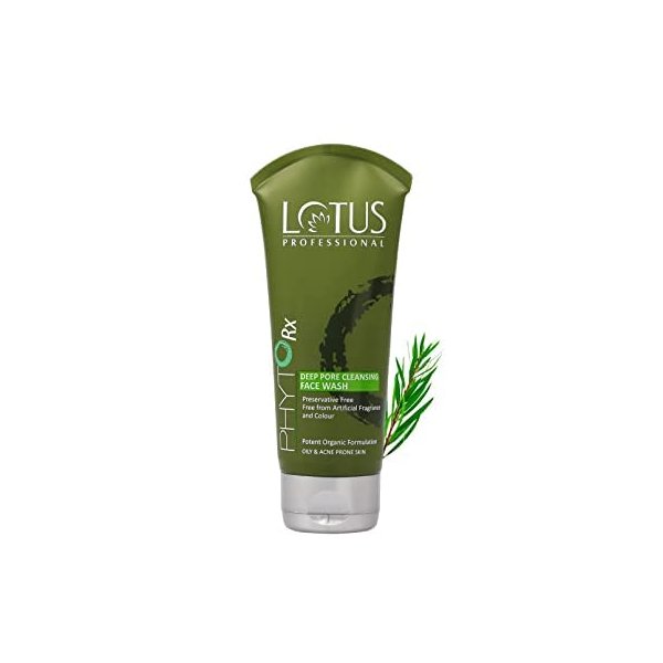 Metrol Lotus Professional Phyto Rx Deep Pore Cleansing Face Wash, 80g, Transparent