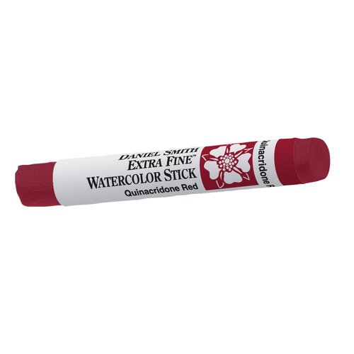Daniel Smith Extra Fine Watercolor Paint, 12ml Stick, Quinacridone Red, 284670020