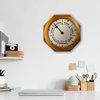 DayClocks Classic Day of The Week Wall Clock with Solid Wood Frame – Calendar Day Clock – Ideal Retirement Gift for Men & Women – Oak, 10"