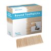 Serve Clean No Touch Wooden Toothpicks, 5000 Count, for Kitchen, Business, Appetizers, Crafts and Teeth Check