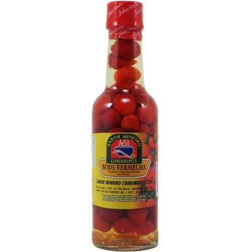 Sabor Mineiro Bode Vermelha | Red Pepper Sauce 4.58oz 120gr (3 Pack)